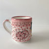 TAZA RECTA ESTANDAR ROSA MEXICANITA FLORES